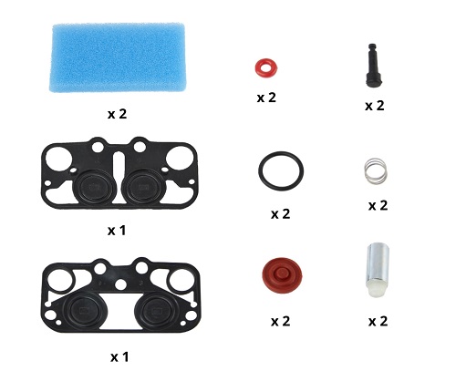 Milking Machine  Milking Systems - Milking Equipment - 1030579 - Kit Service LG FWD W/OR - Pulsation - Electronic Pulsators LE20 & LP20