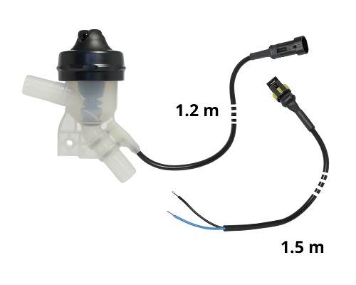 Milking Machine  Milking Systems - Milking Equipment - 5519065 - HFS EVO 1.2m Connector + 1.5m Cable - Automation - Flow Sensors