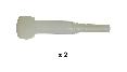 Milking Machine  Milking Systems - Milking Equipment - 2000106 -Set Sil. Goats Liner TLC-SQV1 BRD (2X2000096) - Sheep & Goats - S&G Liners