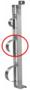 Milking Machine  Milking Systems - Milking Equipment - 9000491 -Clamp SS D52 X Channel Rail - Accessories - Brackets & Supports
