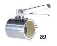 Milking Machine  Milking Systems - Milking Equipment - 9010113 -Manual Gate Valve Welded D89 - Milk line - Milk Receivers HD